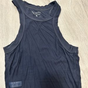 SET ACTIVE RACER BACK TANK NAVY